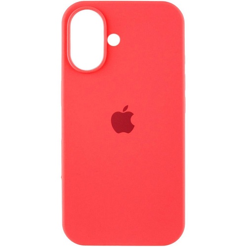 Чехол Silicone Case для Apple iPhone 16 Watermelon Red AA