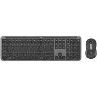 Комплект (клавиатура + мышь) Logitech Signature Slim MK950 for Business Graphite UA (920-012508) Комплект (клавиатура + мышь) Logitech Signature Slim MK950 for Business Graphite UA (920-012508)