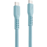 Кабель Proove Eternal USB-C to USB-C 60W 1m Light Blue (CCET60002208) - придбати в Дніпрі, Україні: ціна, характеристики | інтернет-магазин TOUCH Кабель Proove Eternal USB-C to USB-C 60W 1m Light Blue (CCET60002208) - придбати в Дніпрі, Україні: ціна, характеристики | інтернет-магазин TOUCH