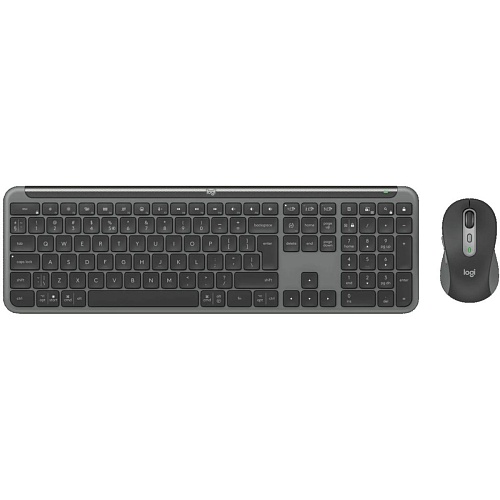 Комплект (клавиатура + мышь) Logitech Signature Slim MK950 for Business Graphite UA (920-012508)