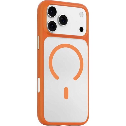Чехол Blueo Frosted Anti-Drop Case with MagSafe для Apple iPhone 17 Pro Max Orange (BL058-I17PMOR) Чехол Blueo Frosted Anti-Drop Case with MagSafe для Apple iPhone 17 Pro Max Orange (BL058-I17PMOR)