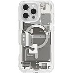 Чехол Spigen Ultra Hybrid with MagSafe для Apple iPhone 16 Pro Zero One Natural Titanium (ACS08137)