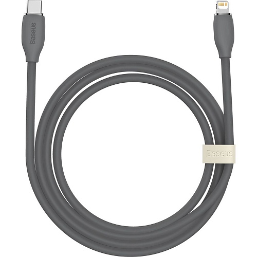 Кабель Baseus Jelly Liquid Silica Gel USB-C to Lightning 20W 2m Black (CAGD020101) - придбати в Дніпрі, Україні: ціна, характеристики | інтернет-магазин TOUCH
