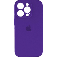 Чехол Silicone Case Camera Protect для Apple iPhone 16 Pro Amethist AA