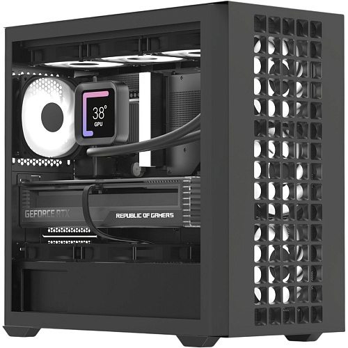 Корпус AeroCool D302A-G-BK-v1 Black (ACCS-DS04043.11) - придбати в Дніпрі, Україні: ціна, характеристики | інтернет-магазин TOUCH