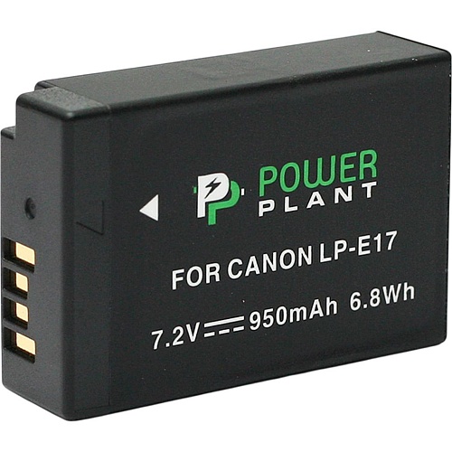 Акумулятор PowerPlant LP-E17 для Canon (DV00DV1410) - придбати в Дніпрі, Україні: ціна, характеристики | інтернет-магазин TOUCH