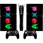 Наклейки для консолі DK Console Skin Sticker для PS5 Slim Digital (0137)
