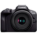 Бездзеркальний фотоапарат Canon EOS R100 Kit RF-S 18-45mm F/4.5-6.3 IS STM (6052C034) UA