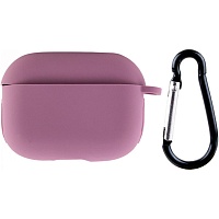 Чехол Silicone Case + Carbine для Apple AirPods Pro 2 Lilac Pride Чехол Silicone Case + Carbine для Apple AirPods Pro 2 Lilac Pride