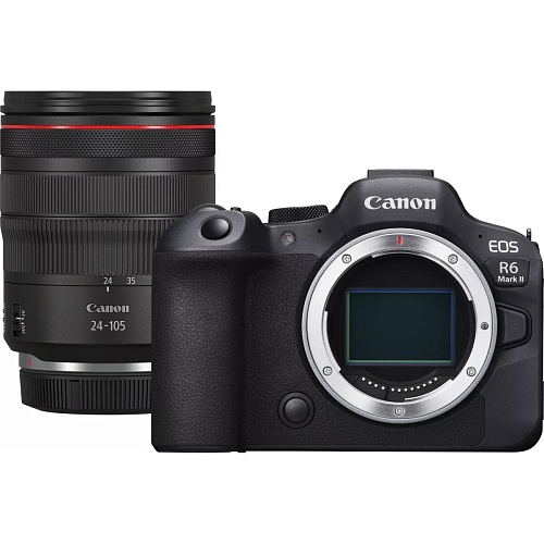 Беззеркальный фотоаппарат Canon EOS R6 Mark II Kit RF 24-105mm f/4L IS USM (5666C029) UA