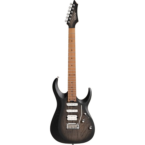 Электрогитара Cort X700 Triality Open Pore Black Burst 
