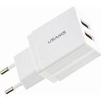 Мережевий зарядний пристрій Usams T24 10W White (CC90TC01) - придбати в Дніпрі, Україні: ціна, характеристики | інтернет-магазин TOUCH Мережевий зарядний пристрій Usams T24 10W White (CC90TC01) - придбати в Дніпрі, Україні: ціна, характеристики | інтернет-магазин TOUCH