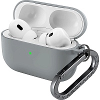 Чохол ArmorStandart Hang Case для Apple AirPods Pro 3 Light Grey (ARM88275)