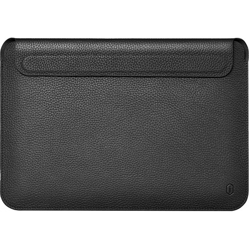 Чехол-карман WiWU Skin Pro Geniunie Leather Sleeve Case для MacBook Air 15" (2023-2025) Black