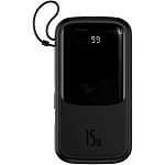 Внешний аккумулятор Baseus Qpow Digital Display Quick Charging 15W 20000mAh Black (PPQD-F01)