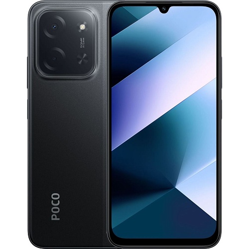 Смартфон Poco C85 8/256GB Black Global EU