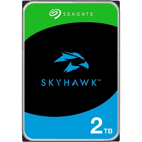 Жесткий диск 3.5" Seagate SkyHawk 2TB SATA 256MB (ST2000VX017)