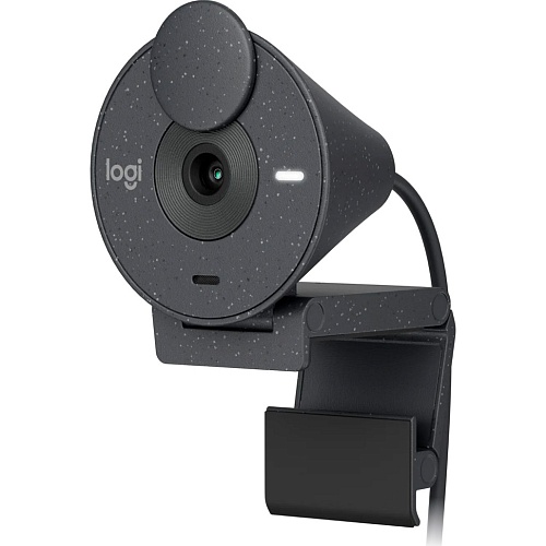 Веб-камера Logitech BRIO 300 Graphite (960-001436) - придбати в Дніпрі, Україні: ціна, характеристики | інтернет-магазин TOUCH