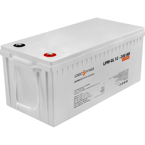 Аккумулятор LogicPower Silver GEL 12V (12V/200Ah/2400Wh) (2326)