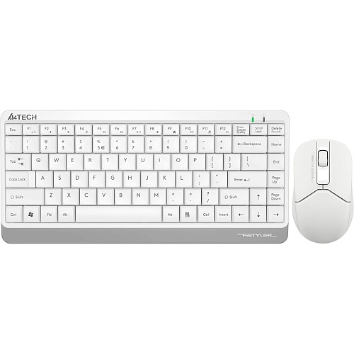 Комплект (клавиатура + мышь) A4Tech Fstyler FG1112 White