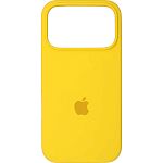 Чехол Silicone Case для Apple iPhone 17 Pro Max Yellow AA