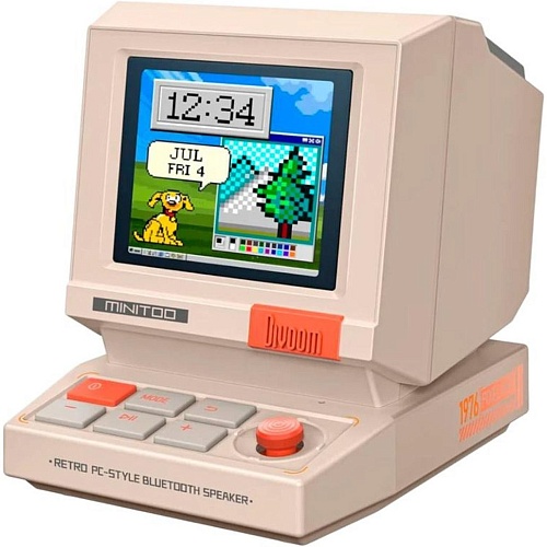Портативна акустика Divoom MiniToo Retro Bluetooth Speaker Beige - придбати в Дніпрі, Україні: ціна, характеристики | інтернет-магазин TOUCH