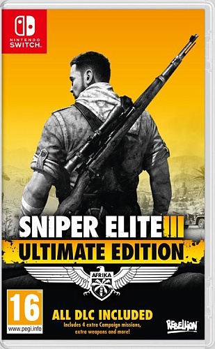 Игра Sniper Elite III Ultimate Edition для Nintendo Switch (RU)