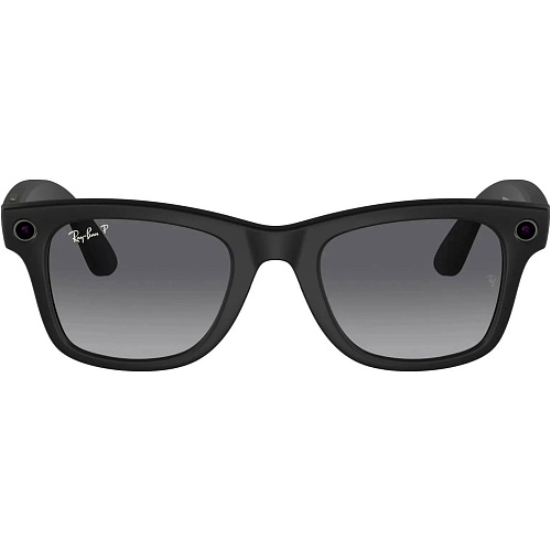 Смарт-очки Ray-Ban Meta Wayfarer Gen 2 Standard Matte Black Frame / Gradient Graphite Lenses (RW4012 601ST3 50-22)