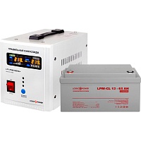 Источник бесперебойного питания (ИБП) LogicPower 500VA + АКБ LPM GL 12V - 65Ah (9831) Источник бесперебойного питания (ИБП) LogicPower 500VA + АКБ LPM GL 12V - 65Ah (9831)