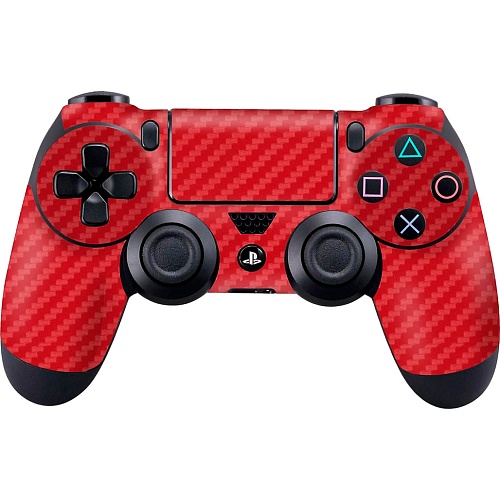 Чохол на геймпад Silicone Case для Sony DualShock 4 Red Carbon - придбати в Дніпрі, Україні: ціна, характеристики | інтернет-магазин TOUCH