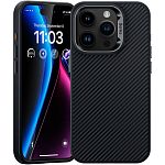 Чохол Benks Montage ArmorAir Kevlar Case 600D/1500D MagSafe для Apple iPhone 15 Pro Black