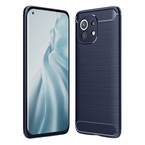 Чехол iPaky Xiaomi 11 Lite / 11 Lite 5G NE TPU Slim Series Case (Blue)