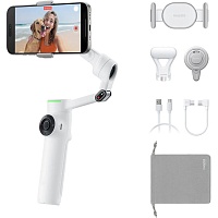 Стабилизатор видеосъемки Insta360 Flow 2 Pro Creator Bundle White (CINSABQ/B) Стабилизатор видеосъемки Insta360 Flow 2 Pro Creator Bundle White (CINSABQ/B)