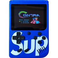 Ретро игровая приставка SUP Game Box Dendy 400 in 1 AV Blue Ретро игровая приставка SUP Game Box Dendy 400 in 1 AV Blue