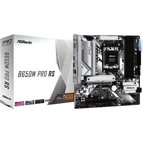 Материнська плата ASRock B650M Pro RS - придбати в Дніпрі, Україні: ціна, характеристики | інтернет-магазин TOUCH