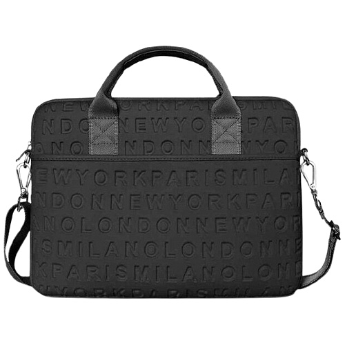 Сумка для ноутбука WiWU Cosmo Slim Case for MacBook 13,3'' / 14'' Black (6973218930954) - придбати в Дніпрі, Україні: ціна, характеристики | інтернет-магазин TOUCH