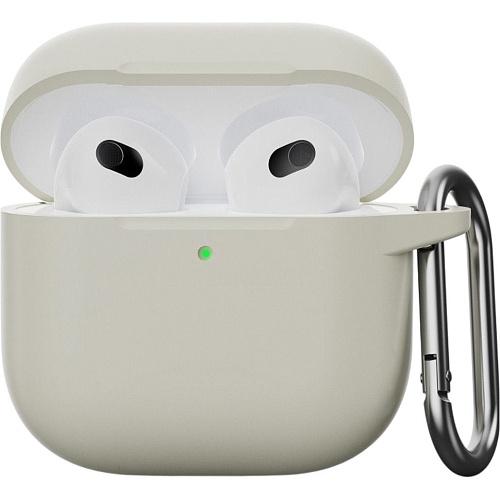 Чехол Silicone Case для Apple AirPods 4 Antigua White