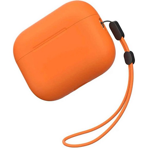 Чехол Blueo Liquid Silicone Case для Apple AirPods Pro 3 Orange Чехол Blueo Liquid Silicone Case для Apple AirPods Pro 3 Orange