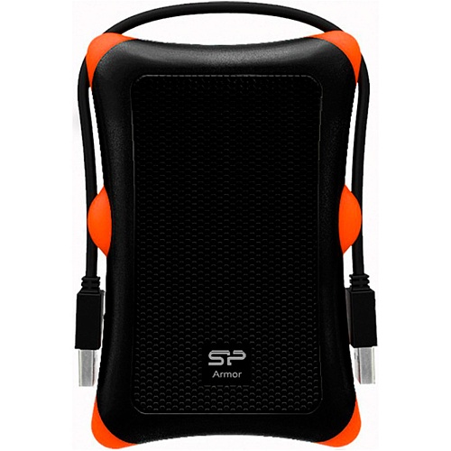 Внешний карман Silicon Power Armor A30 для HDD 2.5" USB 3.0 Black (SP000HSPHDA30S3K)