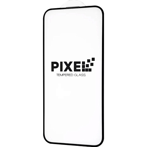 Захисне скло Pixel Full Screen Glass для iPhone 15 Plus/16 Plus Black - придбати в Дніпрі, Україні: ціна, характеристики | інтернет-магазин TOUCH