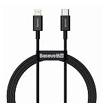 Кабель Baseus Superior Series Fast Charging USB-C to Lightning PD 20W 1м Black (CATLYS-A01)