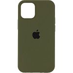 Чехол Silicone Case для Apple iPhone 15 Dark Olive AA