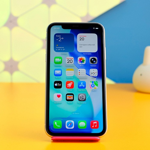 Смартфон Apple iPhone 11 128GB White Slim Box (MHDJ3) Б/У