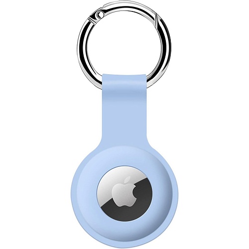 Чохол для пошукової мітки Apple AirTag Silicone Key Ring Light Blue HC - придбати в Дніпрі, Україні: ціна, характеристики | інтернет-магазин TOUCH