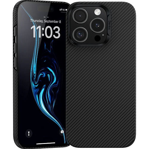 Чохол Benks ArmorAir Kevlar Case 600D MagSafe для Apple iPhone 16 Pro Black (6948005904951) - придбати в Дніпрі, Україні: ціна, характеристики | інтернет-магазин TOUCH