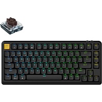 Клавіатура Keychron J1 82 Key K Pro Brown Switch RGB Black (J1-H3-UA) - придбати в Дніпрі, Україні: ціна, характеристики | інтернет-магазин TOUCH