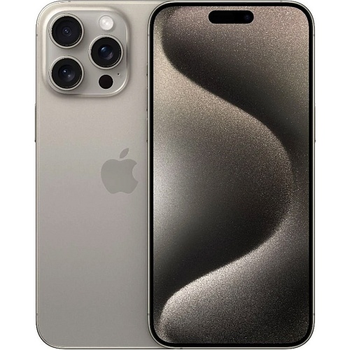 Смартфон Apple iPhone 15 Pro Max 1TB Natural Titanium (MU7J3) - придбати в Дніпрі, Україні: ціна, характеристики | інтернет-магазин TOUCH