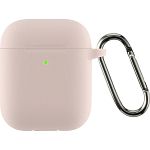 Чохол ArmorStandart Hang Silicone Case для Apple AirPods 2 Pink Sand (ARM59689)