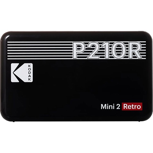 Портативний фотопринтер Kodak P210R Mini 2 Retro Black - придбати в Дніпрі, Україні: ціна, характеристики | інтернет-магазин TOUCH