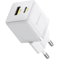 Мережевий зарядний пристрій Baseus Palm 30W USB-C/USB-A Moon White (P1011160A213-00) - придбати в Дніпрі, Україні: ціна, характеристики | інтернет-магазин TOUCH Мережевий зарядний пристрій Baseus Palm 30W USB-C/USB-A Moon White (P1011160A213-00) - придбати в Дніпрі, Україні: ціна, характеристики | інтернет-магазин TOUCH
